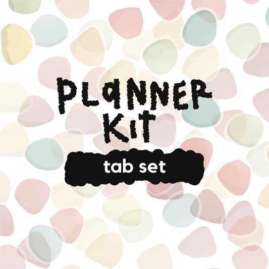 PLANNER KIT | Tab Set
