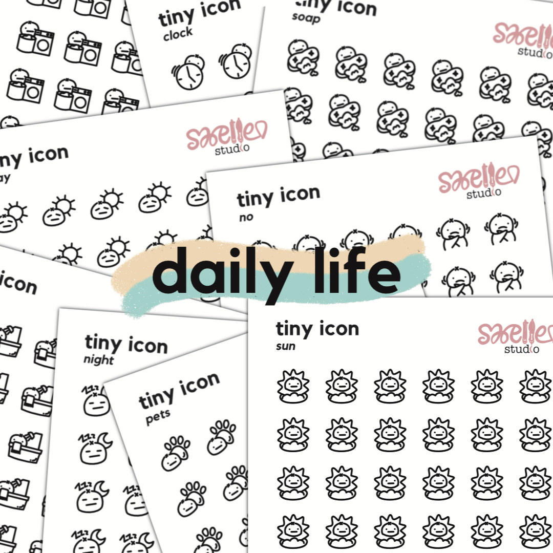 TINY ICON | Daily Life