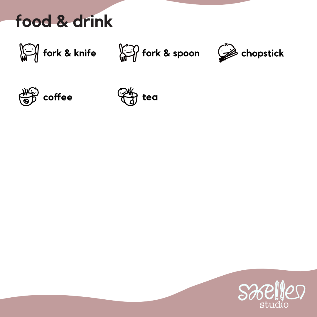 TINY ICON | Food & Drink