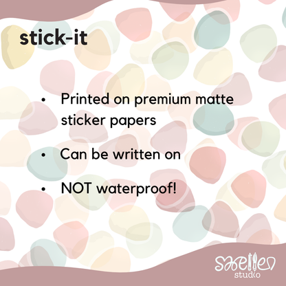 STICK-IT NOTES | Stones