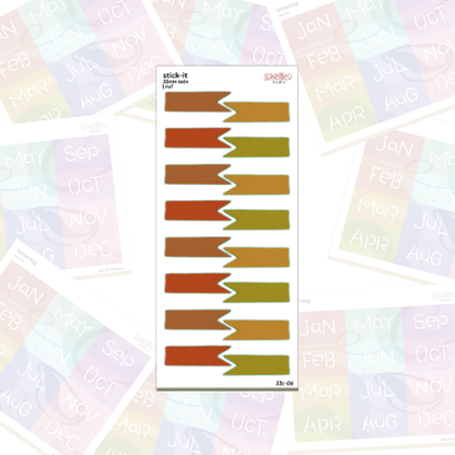 PLANNER KIT | Stick-it Tabs