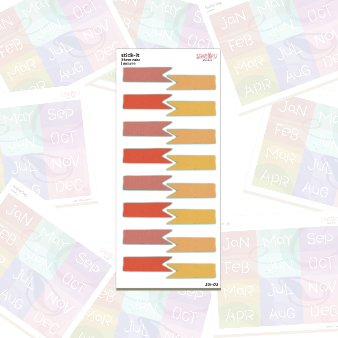 PLANNER KIT | Stick-it Tabs