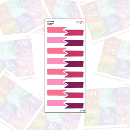 PLANNER KIT | Stick-it Tabs